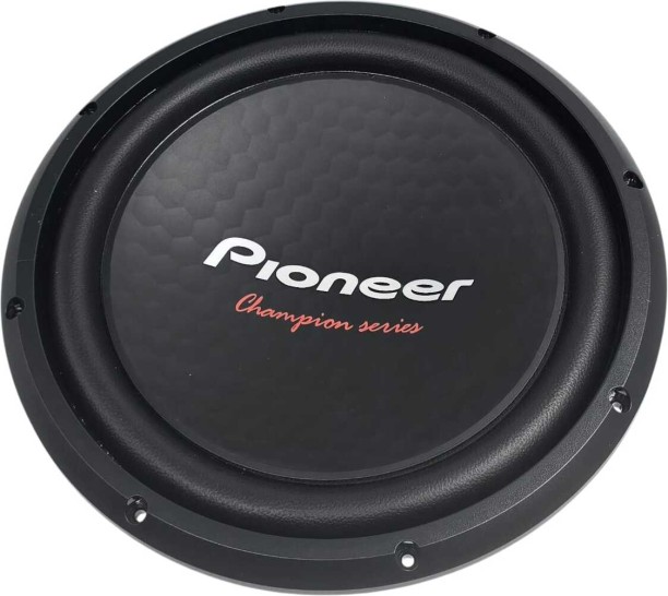 Pioneer 12 Inch 1600w Champion Series Subwoofer TSW-31254 Subwoofer Rear Deck Mounted Round Car Speaker