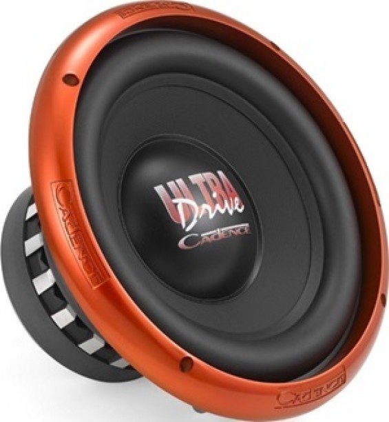 Cadence UD10 D4 Subwoofer Rear Deck Mounted Round Car Speaker