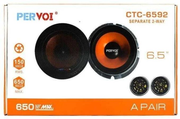 PERVOI CTC-6592 Subwoofer Door Mounted Round Car Speaker