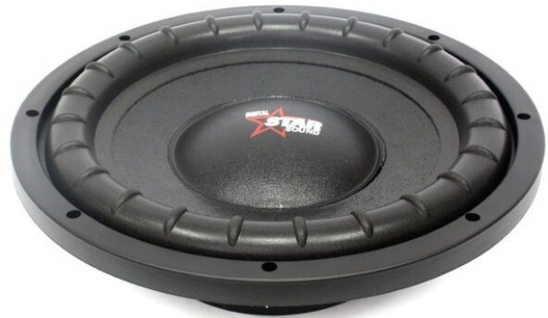 Starsound SSW-F12-3150 Subwoofer Rear Deck Mounted Round Car Speaker