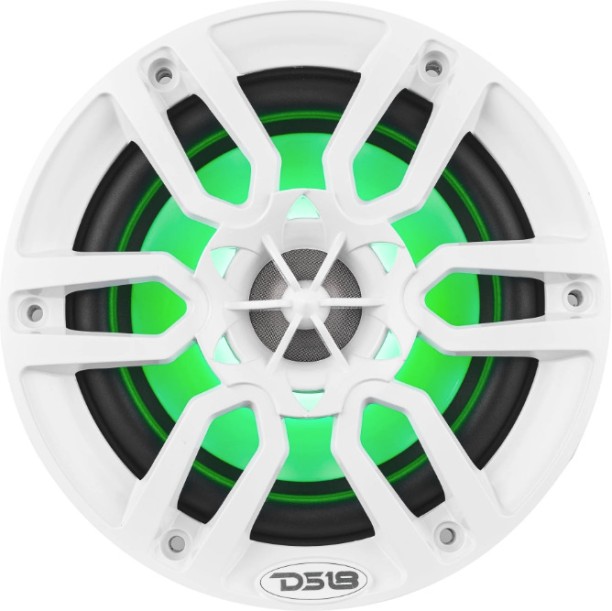 DS18 NXL65LWH Coaxial Rear Deck Mounted Round Car Speaker
