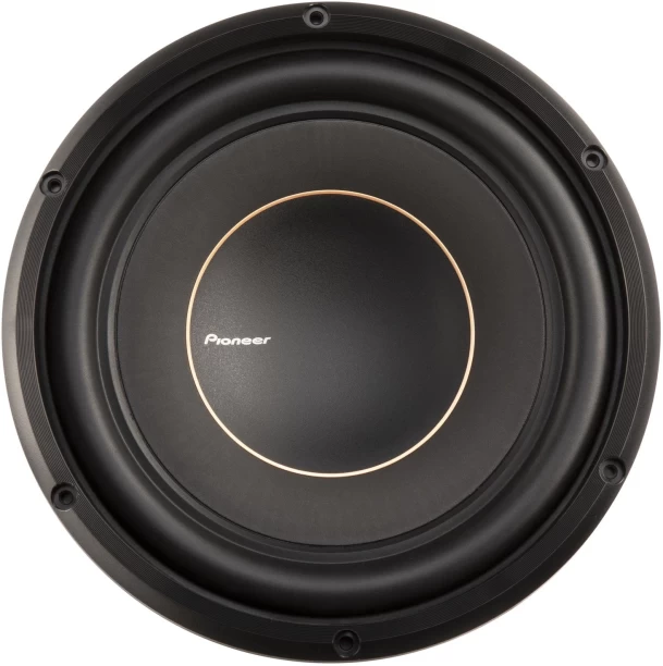 PIONEER TS-D10D4 Subwoofer Rear Deck Mounted Round Car Speaker