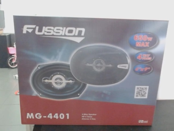 FUSSION 6x9inch Car Audio Speakers 60w RMS Subwoofer Rear Deck Mounted Round Car Speaker