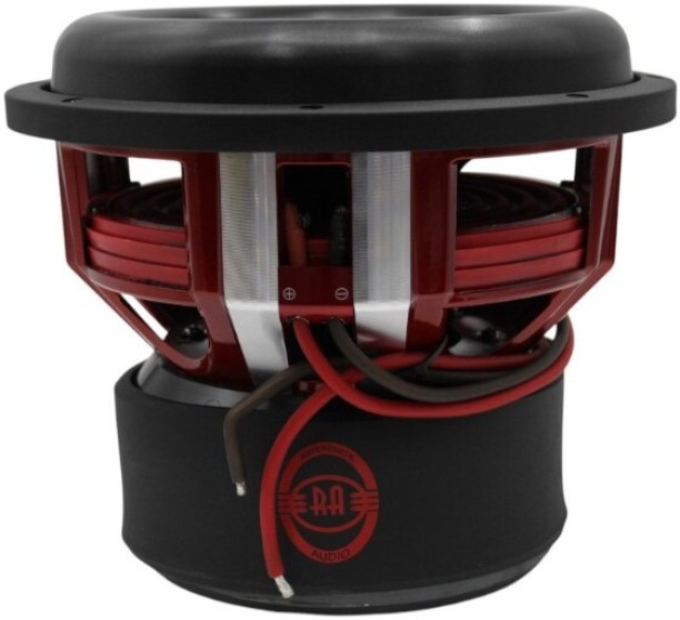 Reference Audio RA-HYDRA 12.4 12″ 3000w RMS D4 4ohm Subwoofer Subwoofer Rear Deck Mounted Round Car Speaker