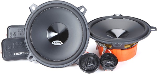 Hertz DSK 130.3 Dieci Series 5 Inch Midranges & Tweeters Kit Component Door Mounted Round Car Speaker