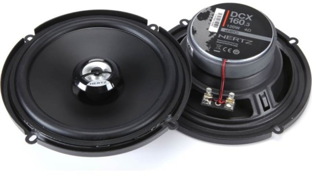 Hertz DCX 160.3 Dieci Series 6 inch Coaxial Door Mounted Round Car Speaker
