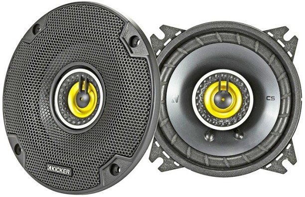 Kicker 46CSC44 CS Series Coaxial Door Mounted Round Car Speaker