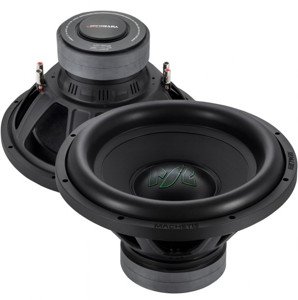 Deaf Bonce MF-15R 15″ Subwoofer Rear Deck Mounted Round Car Speaker