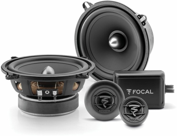 Focal ASE-130 Midrange and Tweeters Kit Component Door Mounted Round Car Speaker
