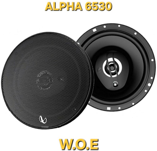 INFINITY ALPHA 6520 Coaxial Door Mounted Round Car Speaker