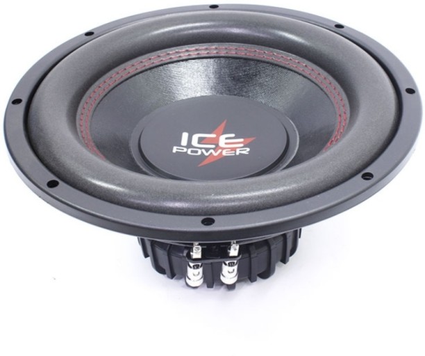 Ice Power IP-121SVC 12 inch 5500 Watts Subwoofer Rear Deck Mounted Round Car Speaker