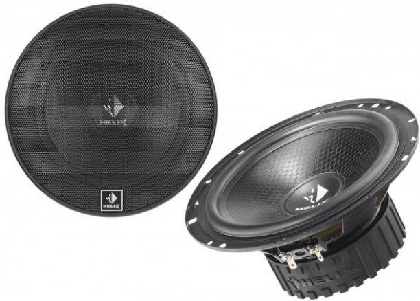 Helix P 6B Subwoofer Rear Deck Mounted Round Car Speaker