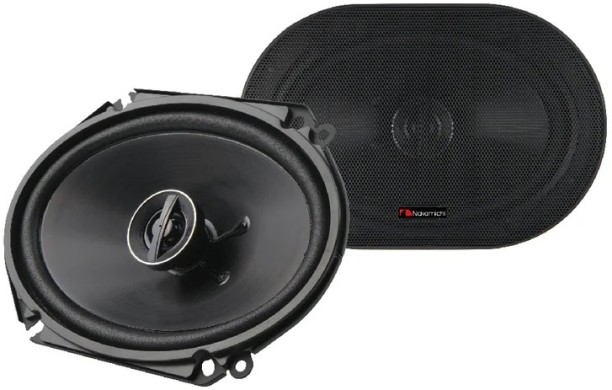 Nakamichi NSE-4658 6×4″ Coaxial Speakers Coaxial Rear Deck Mounted Oval Car Speaker
