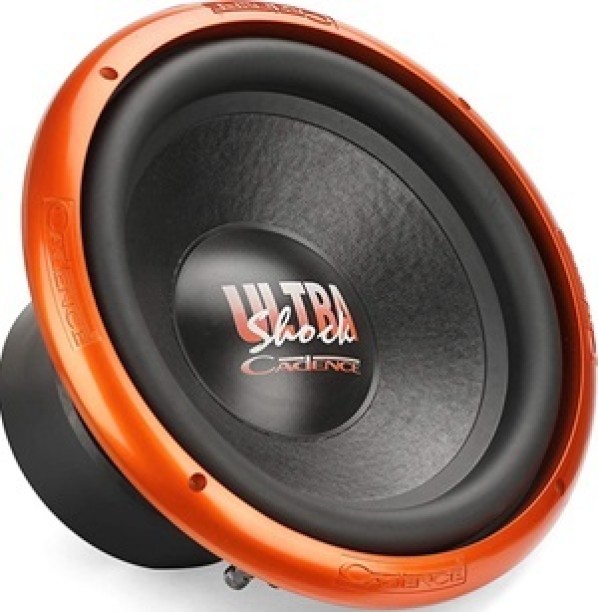 Cadence US12D4 Subwoofer Rear Deck Mounted Round Car Speaker