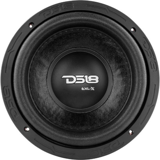 DS18 EXL-X6.2D Subwoofer Rear Deck Mounted Round Car Speaker