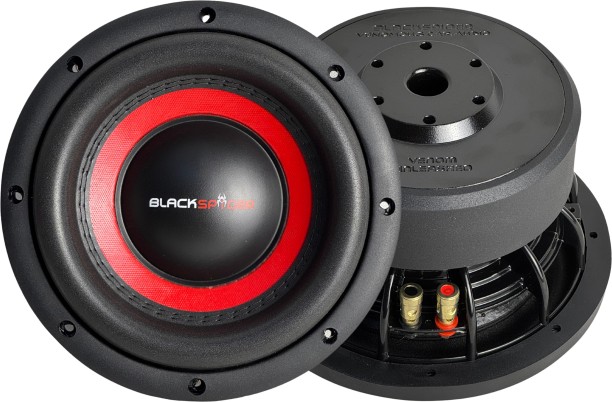 Blackspider BSS-812D4 Subwoofer Rear Deck Mounted Round Car Speaker