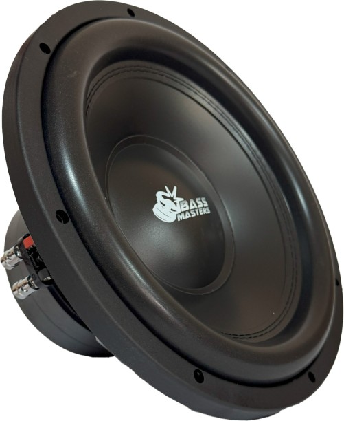 BASSMASTERS SPL12D4 Subwoofer Rear Deck Mounted Round Car Speaker