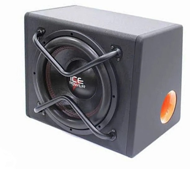 Ice Power IPW-CAW 3000 Enclosure 12 inch 5000 Watts Subwoofer Rear Deck Mounted Rectangular Car Speaker