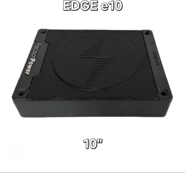 PRECISION POWER EDGE e10 Subwoofer Rear Deck Mounted Rectangular Car Speaker