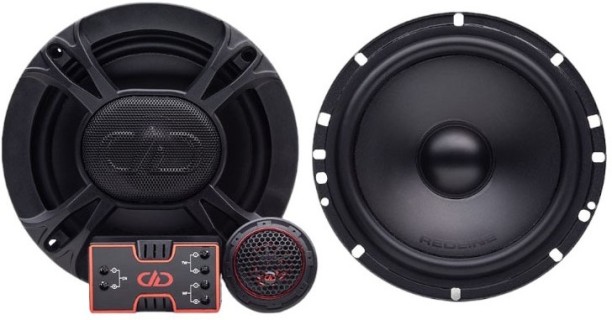 Digital Design DD-RL-C6.5A Redline Series Component Door Mounted Round Car Speaker