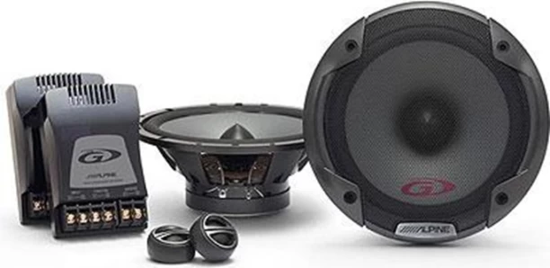 Alpine SPG-17CS Component Door Mounted Round Car Speaker