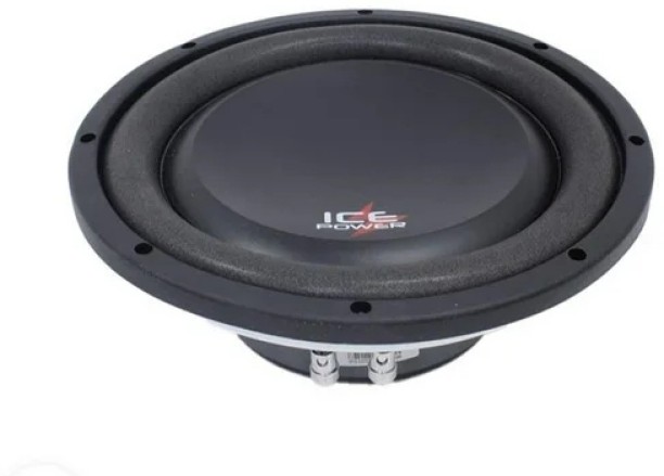 Ice Power IPS-107D4 Subwoofer Rear Deck Mounted Round Car Speaker