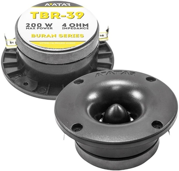 Deaf Bonce TBR-39 Tweeter Dash Mounted Round Car Speaker
