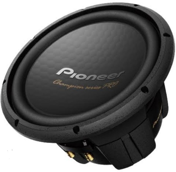 Pioneer TS-W3004D4 12 inch Subwoofer Rear Deck Mounted Round Car Speaker