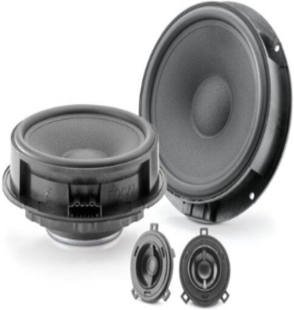Focal Inside Kit IS VW 165 Tweeter Door Mounted Round Car Speaker