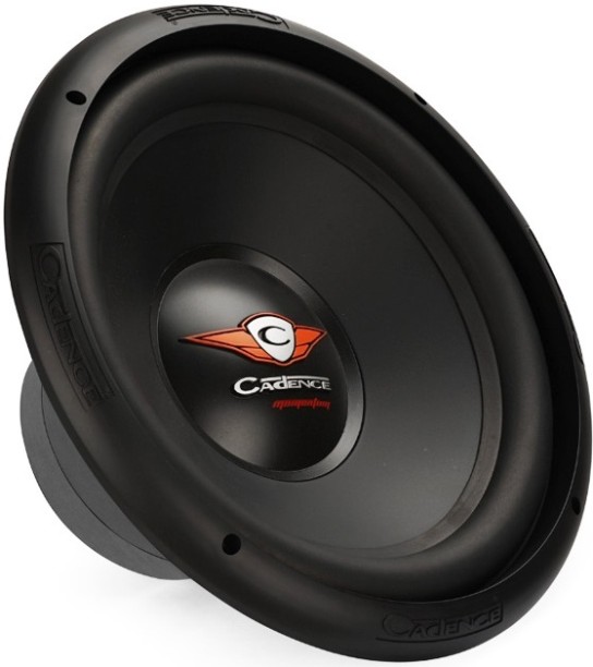 Cadence CMW124D Subwoofer Rear Deck Mounted Round Car Speaker