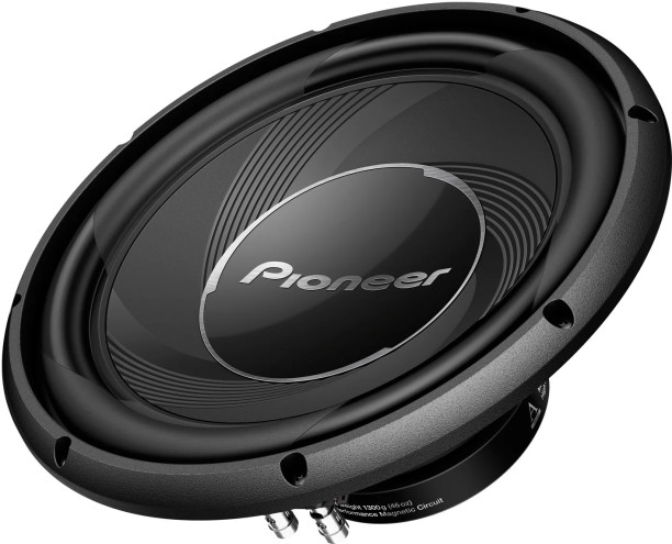 Pioneer TS-A30S4 Subwoofer Rear Deck Mounted Round Car Speaker