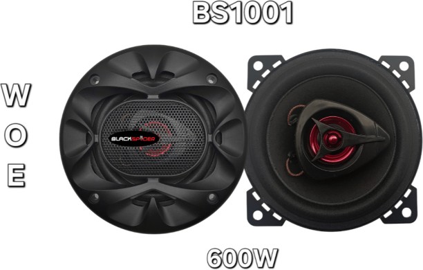 BLACKSPIDER BS1001 Coaxial Door Mounted Round Car Speaker