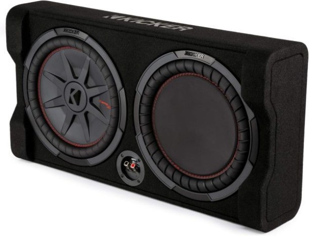 Kicker 48TRTP102 Subwoofer Kick Panel Rectangular Car Speaker