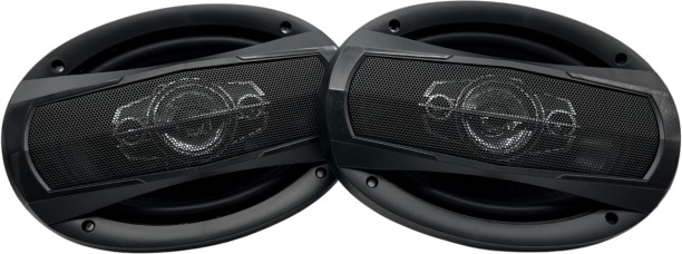 BlackSpider Rhino Coaxial Rear Deck Mounted Oval Car Speaker