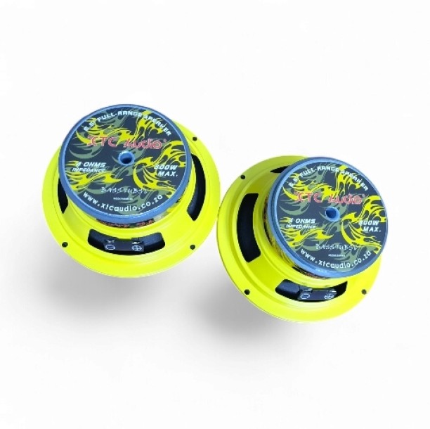 XTC BASS TUBS 6 Coaxial Door Mounted Round Car Speaker