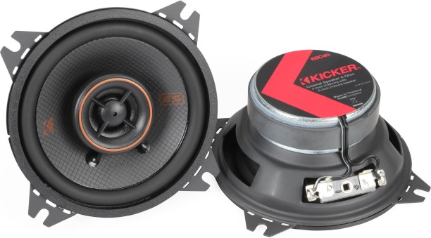 Kicker 51KSC404 KS Series 4 inch Coaxial Dash Mounted Round Car Speaker