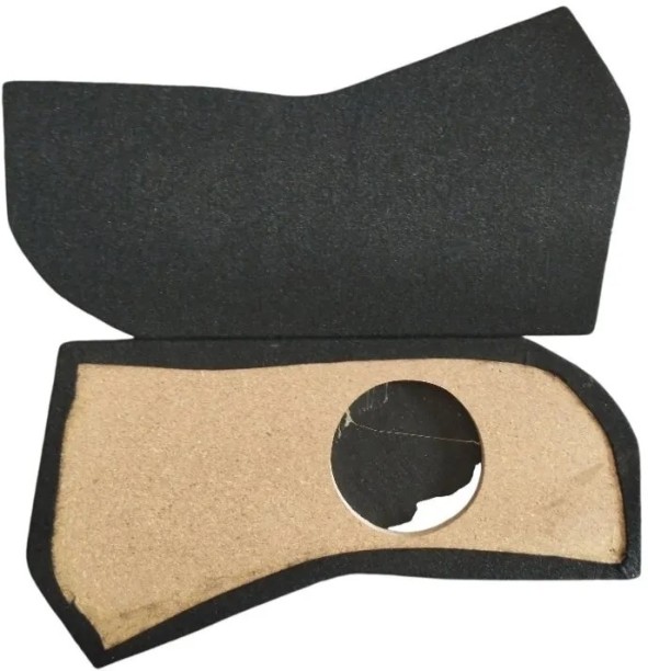 Alli's Auto Sound Nissan NP-200 Rear Speaker Panels (Set) 6 Inch Component Rear Deck Mounted Rectangular Car Speaker