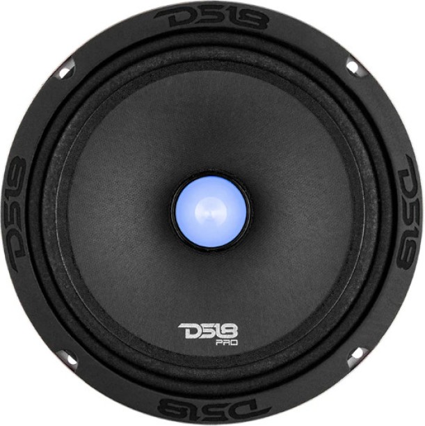 DS18 PROX84BMRGB Component Rear Deck Mounted Round Car Speaker