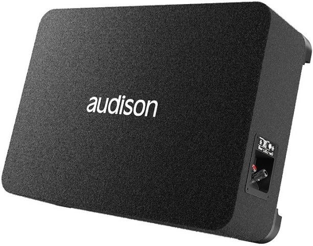 Audison APBX 10DS Sealed Subwoofer Rear Deck Mounted Rectangular Car Speaker