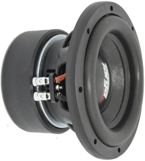 Targa TG804 Subwoofer Rear Deck Mounted Round Car Speaker