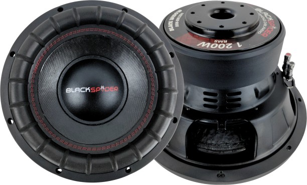 BlackSpider BSW-BW12D4 Subwoofer Tray Panel Round Car Speaker