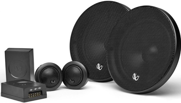 Infinity ALPHA650C Component Door Mounted Round Car Speaker