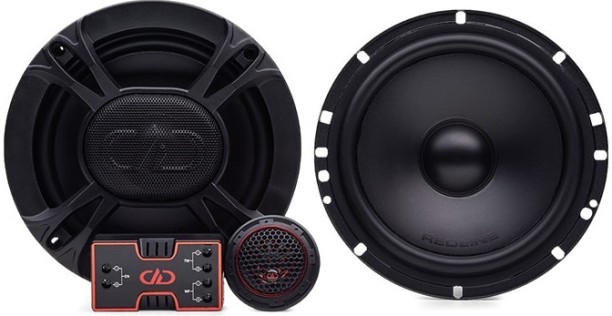 Digital Design DD-RL-C6.5 Redline Series Component Door Mounted Round Car Speaker