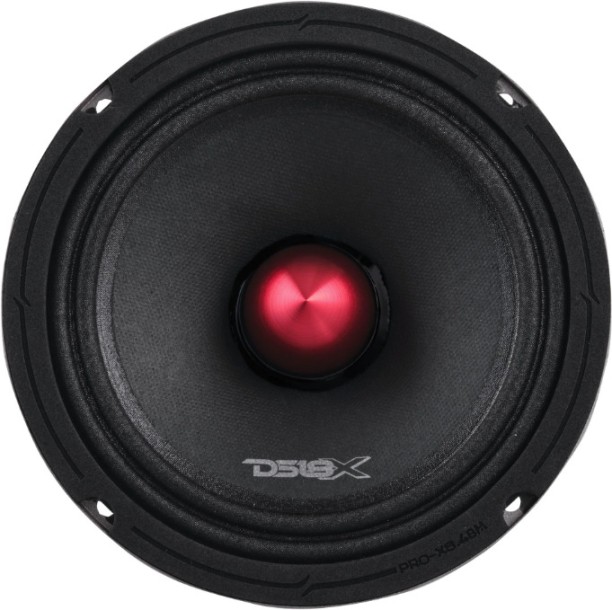 DS18 PROX64BM Component Rear Deck Mounted Round Car Speaker