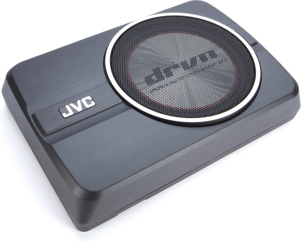 JVC CW-DRA8 150 Watts Rms 8 inch Active Subwoofer Kick Panel Rectangular Car Speaker