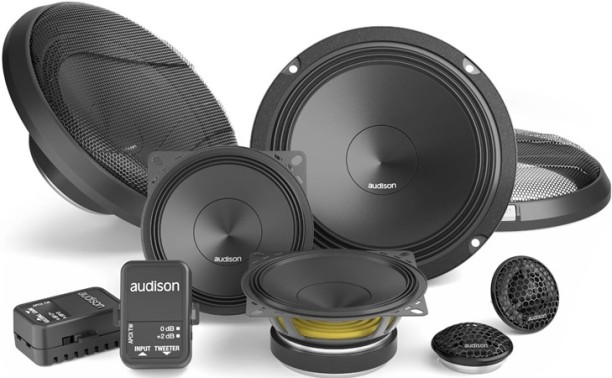 Audison APK 163 Prima Series Component Rear Deck Mounted Round Car Speaker