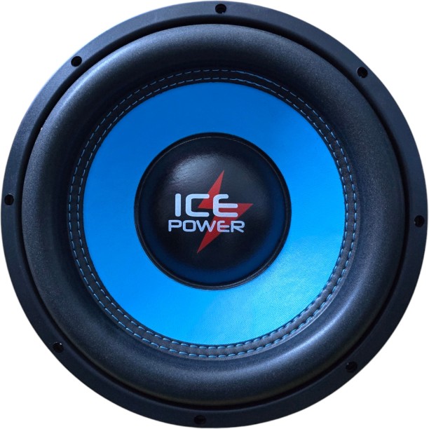 ICE POWER IPS126D4 Subwoofer Rear Deck Mounted Round Car Speaker