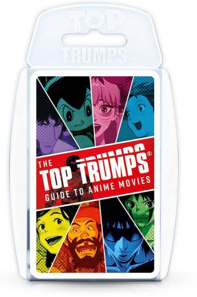 Top Trumps GUIDE TO ANIME MOVIES Paper Object Recognition, Social Skills Card Game