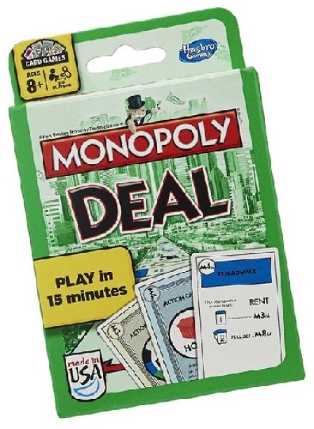 Monopoly Deal BON001015 Paper Social Skills Card Game