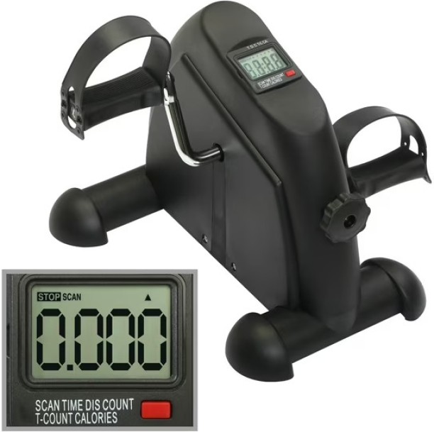 JUSTSIMPLIFIED Pedal Exercise Bike with LCD Display Indoor Cycles Cardio Exercise Bike